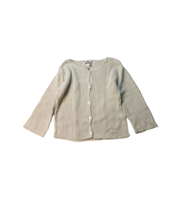 A Ivory Cardigans from Bonton in size 2T for girl. (Front View)