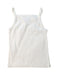 A White Sleeveless T Shirts from Petit Bateau in size 2T for girl. (Back View)