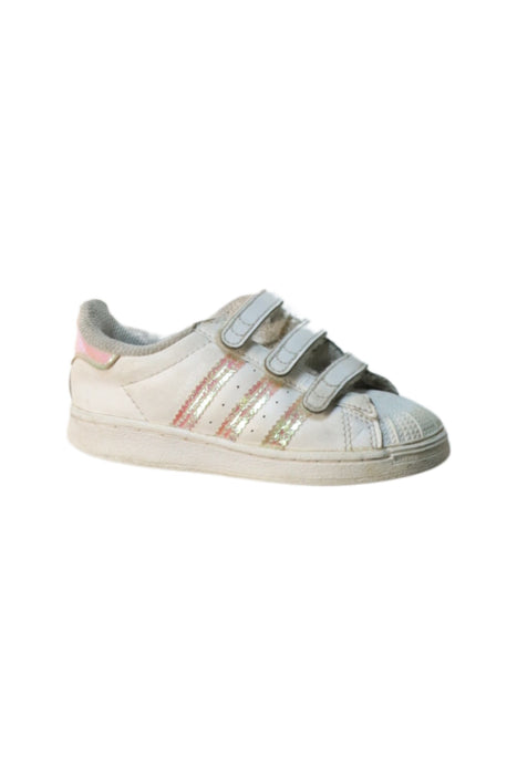 A Multicolour Sneakers from Adidas in size 3T for girl. (Front View)