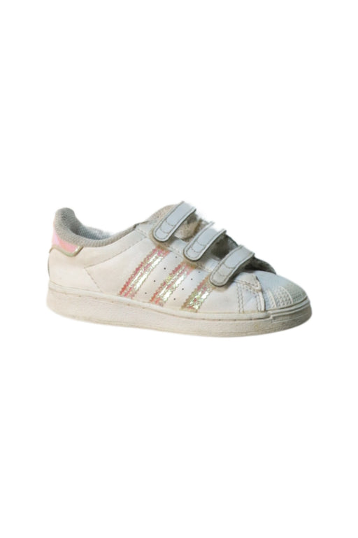 A Multicolour Sneakers from Adidas in size 3T for girl. (Front View)