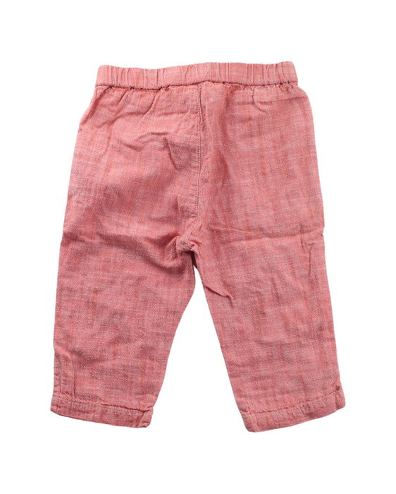 A Pink Casual Pants from Bonpoint in size 6-12M for girl. (Back View)