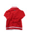 A Red Short Sleeve Polos from Ferrari in size 6-12M for girl. (Back View)