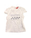 A White Short Sleeve Tops from Ferrari in size 2T for girl. (Front View)