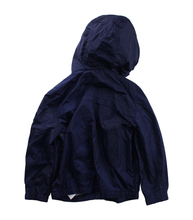 A Blue Lightweight Jackets from Polo Ralph Lauren in size 4T for boy. (Back View)