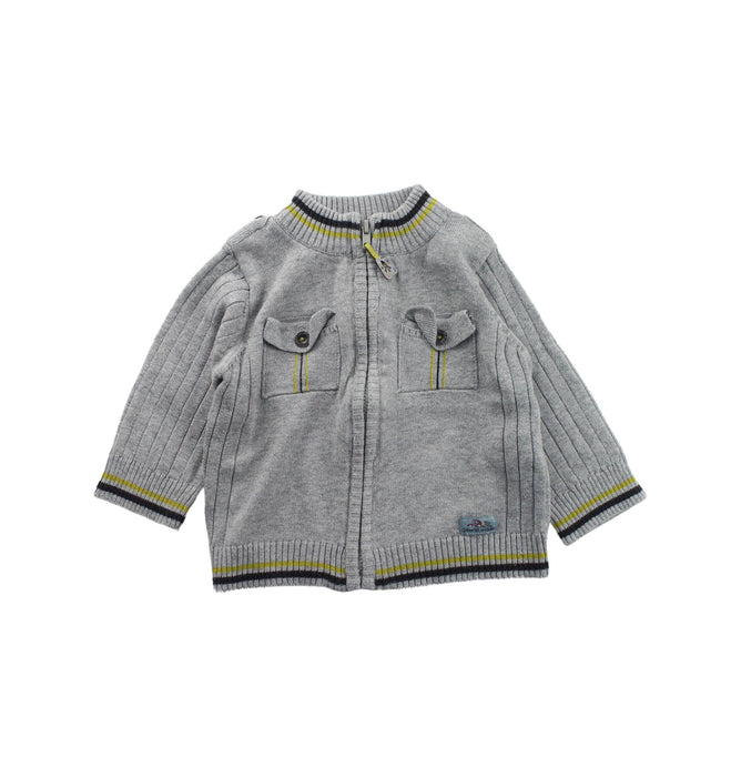 A Grey Knit Sweaters from Sergent Major in size 3-6M for boy. (Front View)