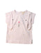 A Pink Short Sleeve T Shirts from Momonittu in size 12-18M for girl. (Front View)