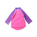 A Multicolour Rash Guards from Speedo in size 2T for girl. (Back View)