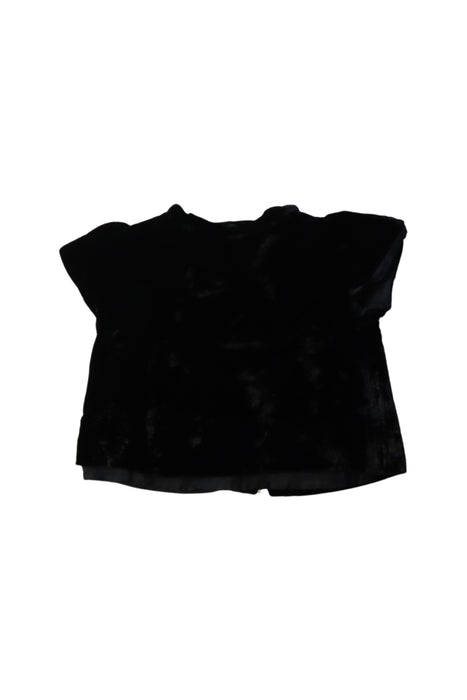 A Black Short Sleeve Tops from Bonpoint in size 3T for girl. (Front View)