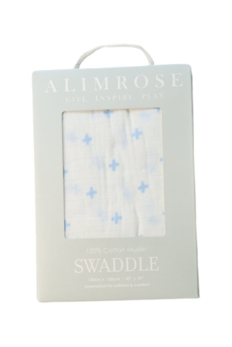 A Blue Swaddles from Alimrose Designs in size 0-3M for neutral. (Front View)