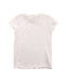 A White Short Sleeve T Shirts from Seed in size 5T for girl. (Front View)