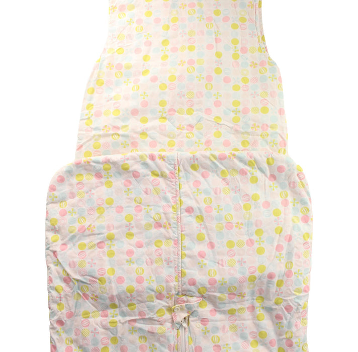 A White Sleepsacs from The Gro Company in size 6T for neutral. (Back View)