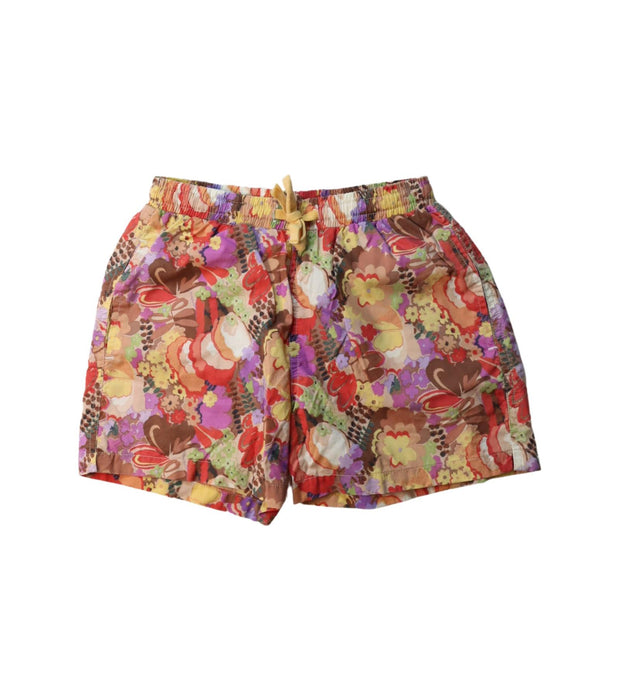 A Multicolour Shorts from Excuse My French in size 2T for girl. (Front View)