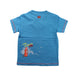 A Blue Short Sleeve T Shirts from Deux par Deux in size 4T for boy. (Back View)