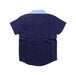 A Blue Short Sleeve Shirts from Knuckleheads in size 2T for boy. (Back View)