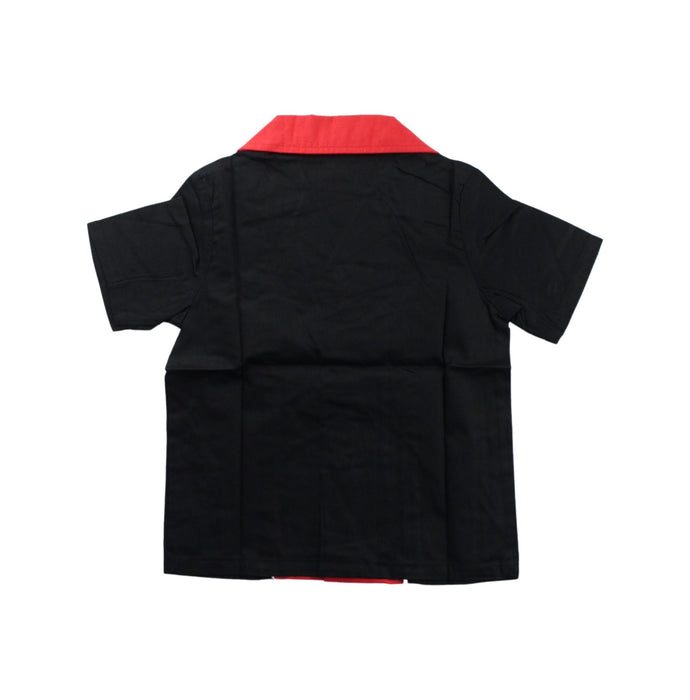 A Black Short Sleeve Shirts from Knuckleheads in size 2T for boy. (Back View)