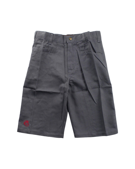 A Grey Shorts from Knuckleheads in size 4T for boy. (Front View)