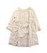 A White Long Sleeve Dresses from Bonpoint in size 4T for girl. (Front View)