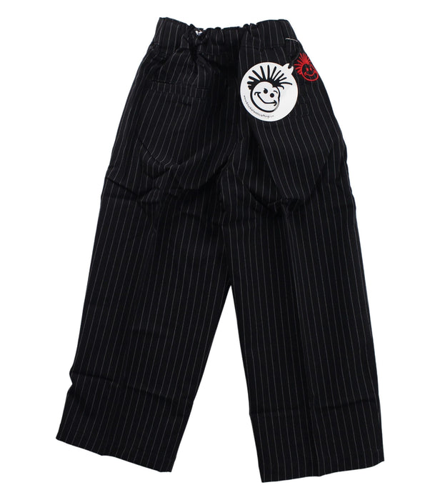 A Black Casual Pants from Knuckleheads in size 4T for boy. (Back View)