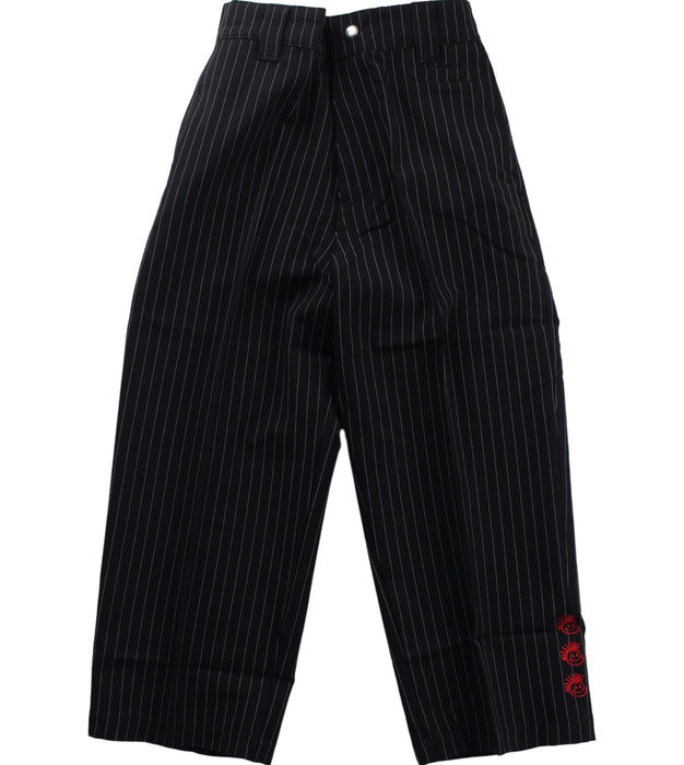 A Black Casual Pants from Knuckleheads in size 5T for boy. (Front View)