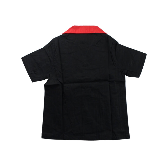 A Black Short Sleeve Shirts from Knuckleheads in size 3T for boy. (Back View)