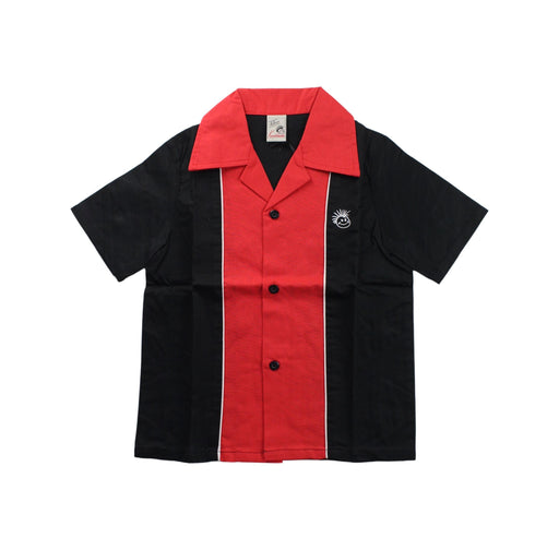 A Black Short Sleeve Shirts from Knuckleheads in size 3T for boy. (Front View)