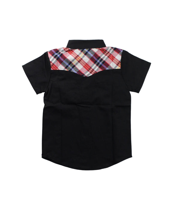 A Black Short Sleeve Shirts from Knuckleheads in size 4T for boy. (Back View)