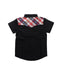 A Black Short Sleeve Shirts from Knuckleheads in size 4T for boy. (Back View)