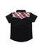 A Black Short Sleeve Shirts from Knuckleheads in size 4T for boy. (Back View)