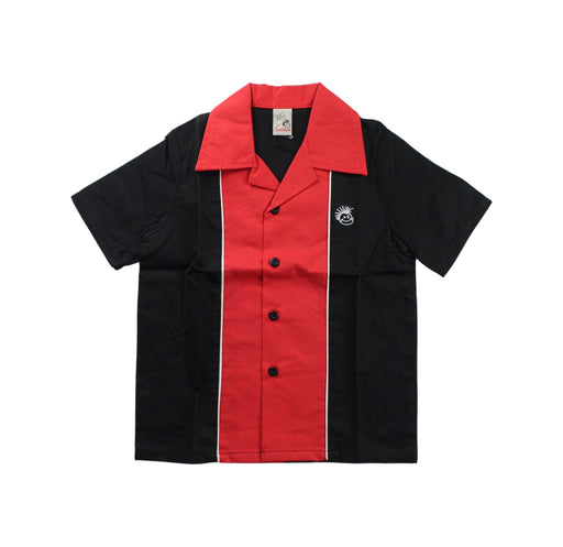 A Black Short Sleeve Shirts from Knuckleheads in size 4T for boy. (Front View)