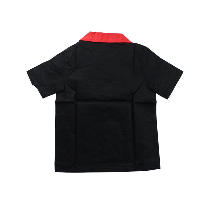 A Black Short Sleeve Shirts from Knuckleheads in size 4T for boy. (Back View)