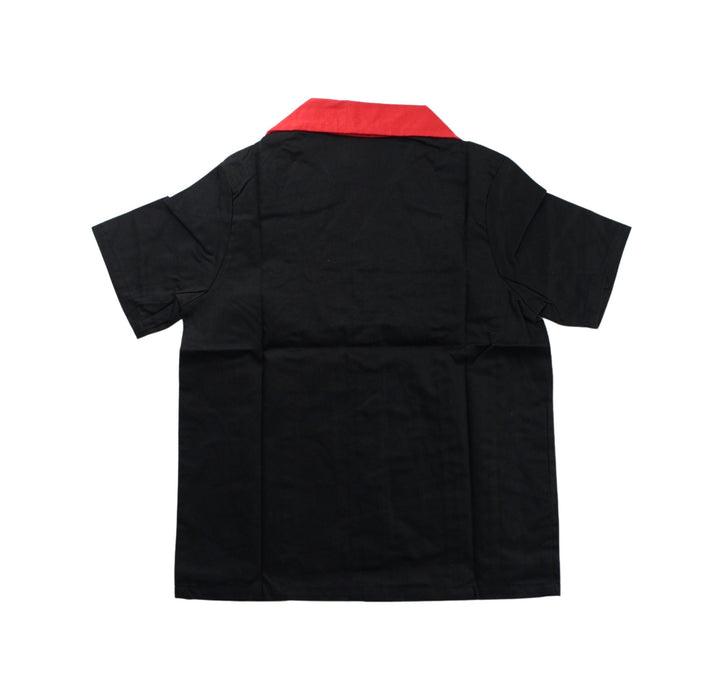 A Black Short Sleeve Shirts from Knuckleheads in size 4T for boy. (Back View)