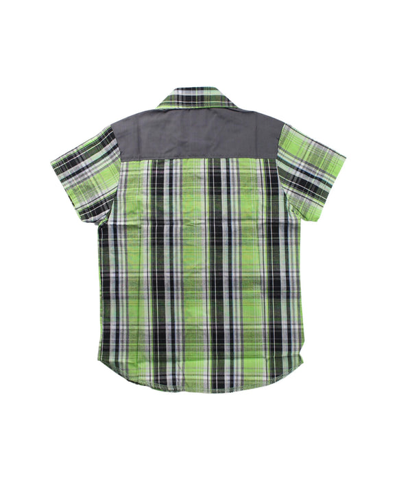 A Green Short Sleeve Shirts from Knuckleheads in size 4T for boy. (Back View)