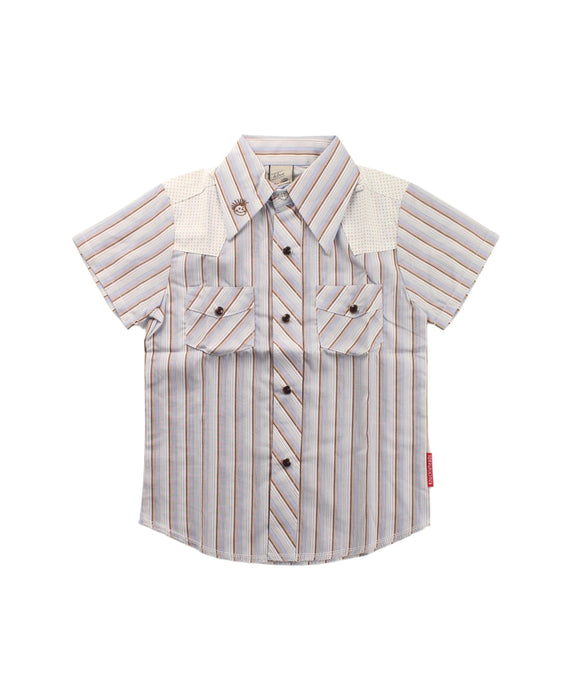 A Multicolour Short Sleeve Shirts from Knuckleheads in size 3T for boy. (Front View)
