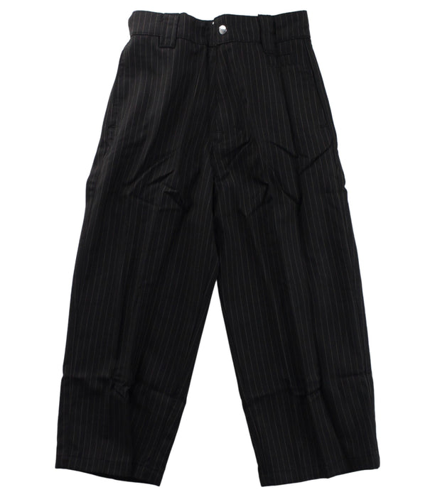 A Black Casual Pants from Knuckleheads in size 4T for boy. (Front View)