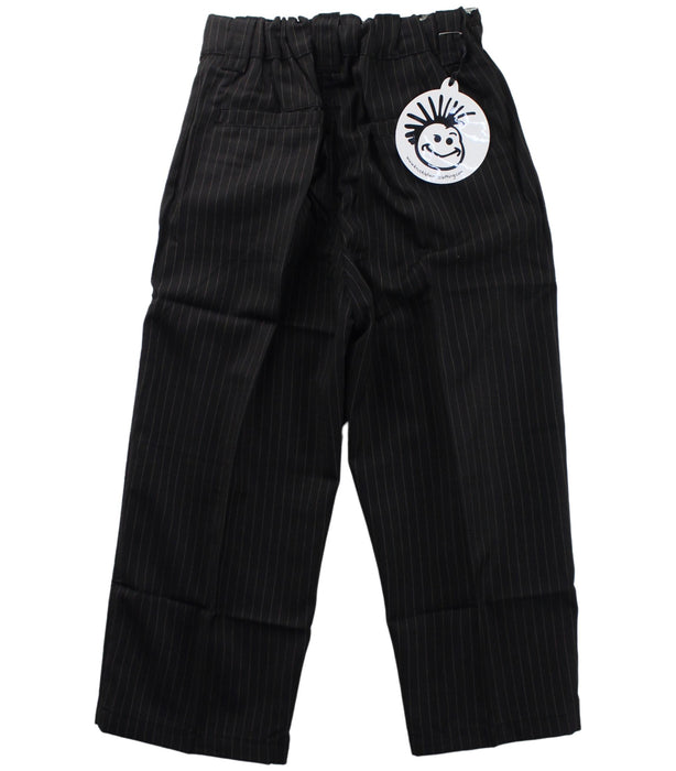 A Black Casual Pants from Knuckleheads in size 4T for boy. (Back View)