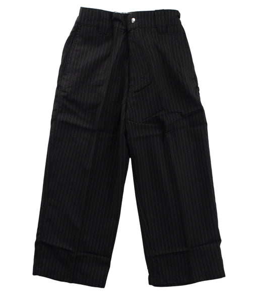 A Black Casual Pants from Knuckleheads in size 4T for boy. (Front View)