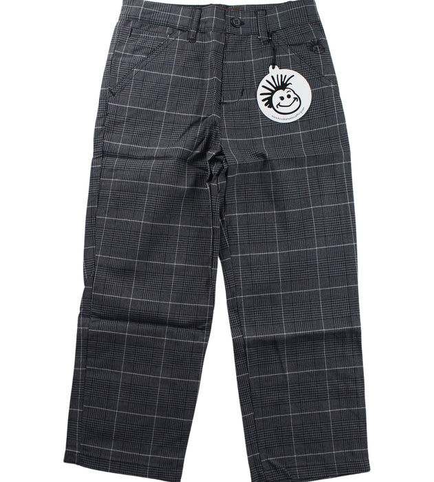 A Grey Casual Pants from Knuckleheads in size 4T for boy. (Front View)