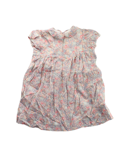 A Multicolour Short Sleeve Dresses from Bonpoint in size 3T for girl. (Front View)