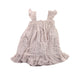 A Beige Sleeveless Dresses from Jamie Kay in size 2T for girl. (Back View)