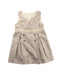A Beige Sleeveless Dresses from Chickeeduck in size 18-24M for girl. (Front View)