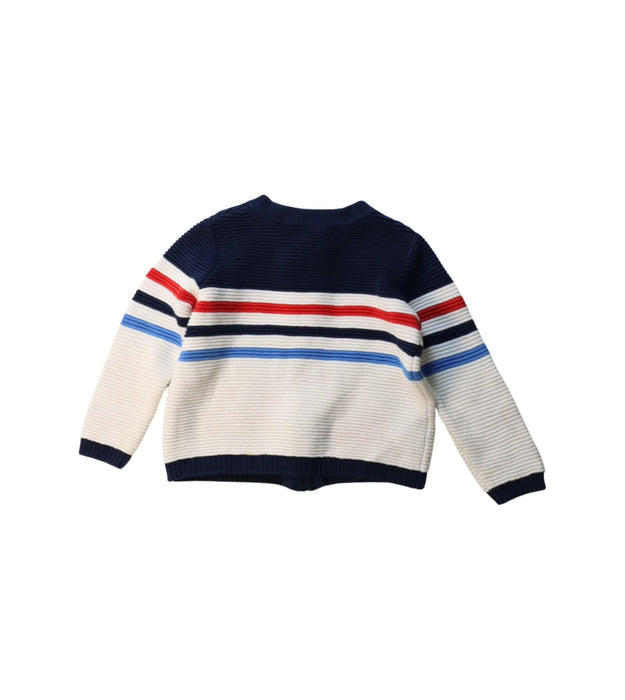 A Multicolour Cardigans from Seed in size 6-12M for girl. (Back View)