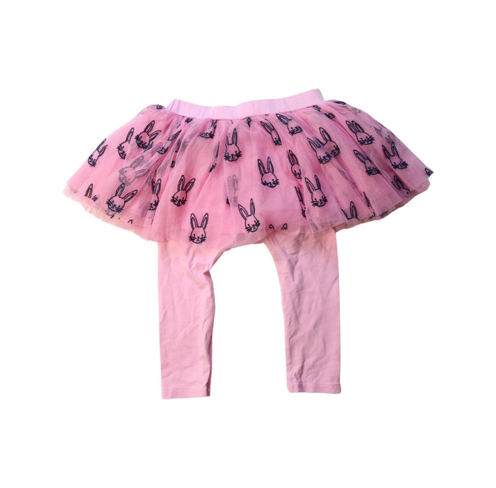 A Pink Leggings from Seed in size 18-24M for girl. (Back View)