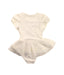 A White Short Sleeve Bodysuits from Nicholas & Bears in size 0-3M for girl. (Back View)