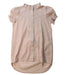 A Beige Short Sleeve Tops from Excuse My French in size 4T for girl. (Front View)
