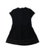 A Black Short Sleeve Dresses from Moncler in size 6T for girl. (Back View)