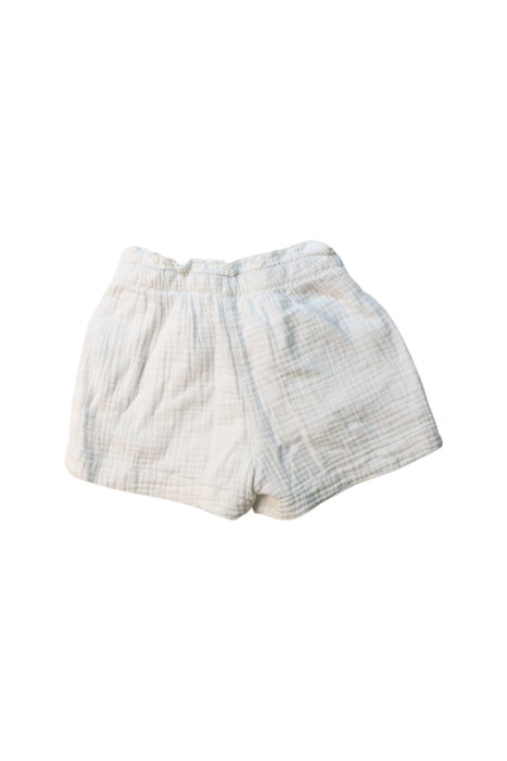 A White Shorts from Crewcuts in size 4T for girl. (Back View)