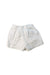 A White Shorts from Crewcuts in size 4T for girl. (Back View)