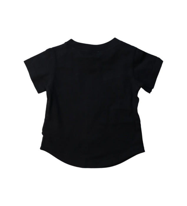 A Black Short Sleeve T Shirts from Adidas in size 3-6M for girl. (Back View)