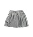 A Grey Short Skirts from Crewcuts in size 6T for girl. (Front View)