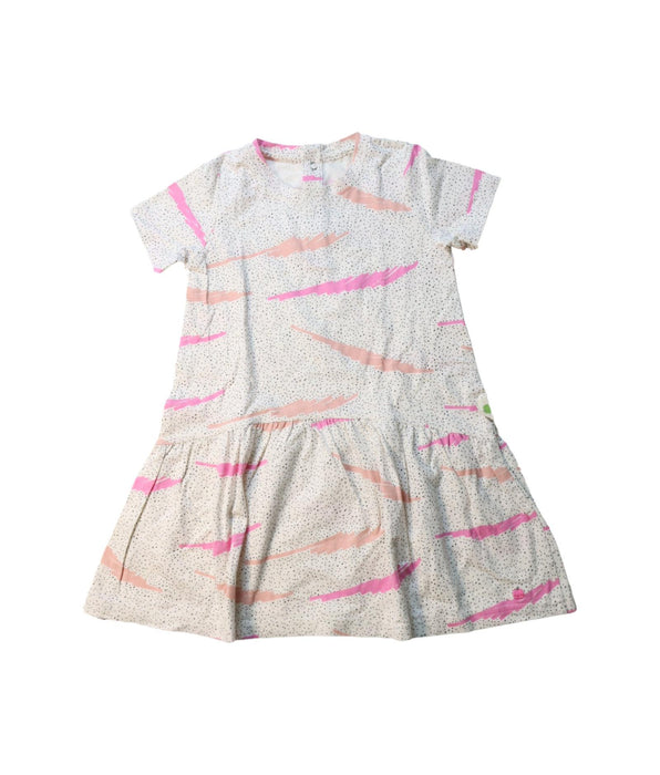 A Multicolour Short Sleeve Dresses from The Bonnie Mob in size 3T for girl. (Front View)